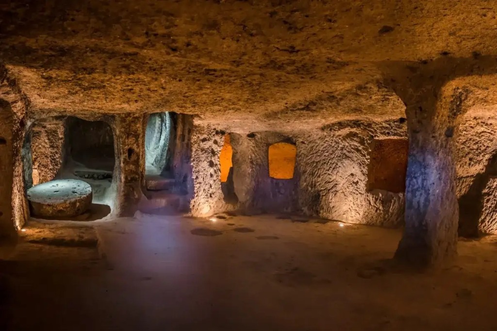Derinkuyu ve Kaymaklı Yeraltı Şehirleri