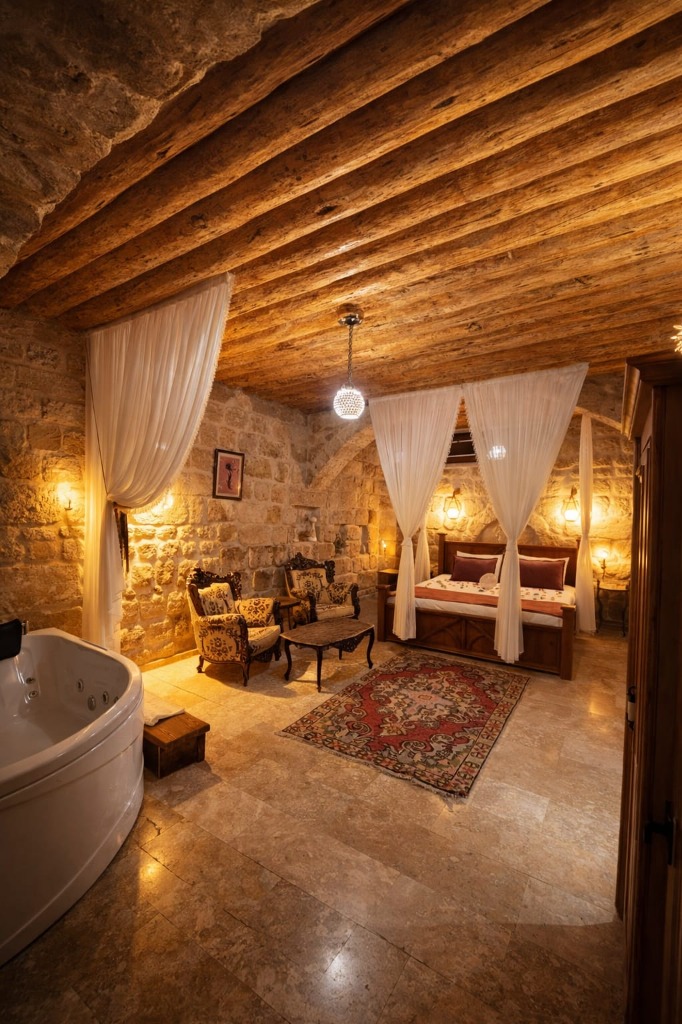 Mağara Jakuzili Suit Oda - 102 Nolu Oda